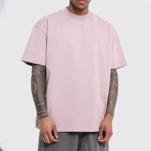 Camiseta Oversize para Hombre de Algodón Peinado 260gsm, Corte Holgado, Cuello Acanalado, Manga Corta, Ecológica, de Secado Rápido y Alta Calidad - Product Image 2
