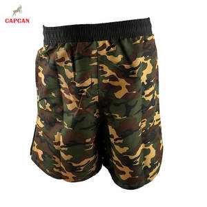 Shorts MMA de haute qualité, écologiques, légers, avec tissu respirant, logo sur le devant, coupe confortable - Product Image 4