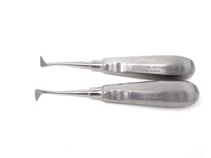 Elevador Dental Premium para Procedimientos de Extracción Dental, Acero Inoxidable de Grado Quirúrgico, Mango Ergonómico - Product Image 3