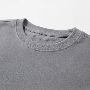 Sudadera de Cuello Redondo para Hombre de Alta Calidad, Lisa, de Algodón y Felpa, con Logotipo Personalizado, Ropa Deportiva al por Mayor, OEM - Product Image 5