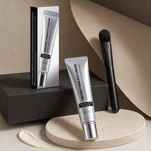 Crème Contour des Yeux Anti-Rides Effet Tenseur Instantané et Raffermissant à l'Acide Ascorbique et aux Protéines 20g Naturelle Marque Blanche OEM - Product Image 1