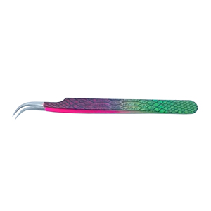 Hot Sale Custom Stainless Steel Eyelash <b>Extension</b> Tweezers Curved Straight Precision Durable Anti-Static OEM Wholesale - Product Image 1