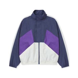 Chaqueta de Fútbol Retro Personalizada con Cierre, Chaqueta Deportiva Ligera de Nailon con Ribete, Cortavientos para Hombre - Product Image 3