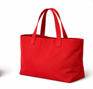 OEM COTTON FIELD Oversize <b>Canvas</b> Tote Women's Large Weekend <b>Beach</b> Shopping Bag Custom Logo Double Top Handles Silk Screen - Product Image 5