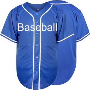 Camisetas de Béisbol Elegantes para Hombre, Diseño de Equipo Personalizado, Impresión por Sublimación, Secado Rápido, Manga Corta, 100% Poliéster Transpirable - Product Image 3