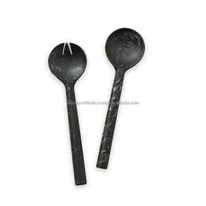 Gran oferta, cuchara de resina artesanal altamente pulida, utensilios únicos para servir té, bodas, hogar, hoteles con logotipo personalizado India - Product Image 1