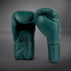 High Quality Professional Boxing Gloves Genuine Leather Breathable Waterproof UV Protection Lightweight <b>Hook</b> Loop Closure Wrist - Product Image 5