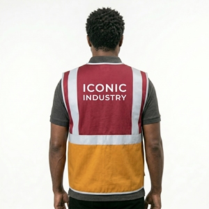 Road Safety Vest Windproof Construction <b>Work</b> Motorcycle High Visibility Reflective Breathable <b>Waterproof</b> Polyester Quick Dry - Product Image 2