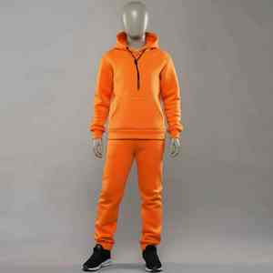 Ensemble de survêtement uni personnalisé de haute qualité, délavé à l'acide, en coton French Terry 340 grammes, avec sweat à capuche pour homme - Product Image 6