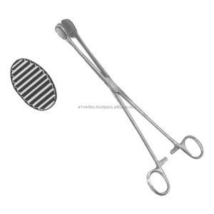 Instrumento de agarre de órganos y tejido intestinal de 24 cm para niños de alta calidad, instrumento médico con clip de hemolock - Product Image 5