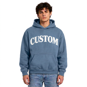 Sudadera con Capucha de Felpa Francesa para Hombre, Estilo Casual Urbano, Venta al Por Mayor, Fabricante de Ropa - Product Image 1
