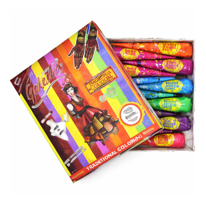 โรงงานผลิตกรวยและหลอดเฮนน่าหลากสี บรรจุกล่องละ 12 สี  ทำจากส่วนผสมจากพืชธรรมชาติ สำหรับการสักชั่วคราวแบบไม่เจ็บปวด - Product Image 1