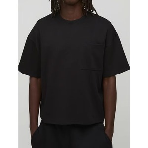 2026 New Style Men's Streetwear Tracksuit Loose Fit Short Sleeve Top & Sweatpants <b>Set</b> - Product Image 4