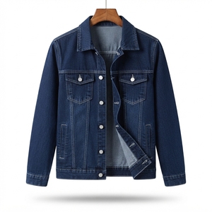 Chaqueta vaquera unisex al por mayor, estilo casual, con cremallera frontal, lavado claro desgastado, para primavera, personalizada OEM ODM, marca privada - Product Image 5