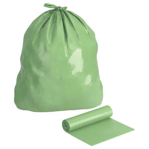Bolsa de basura ecológica biodegradable que ofrece una estructura fuerte y un fácil manejo para aplicaciones de limpieza ecológica - Product Image 3