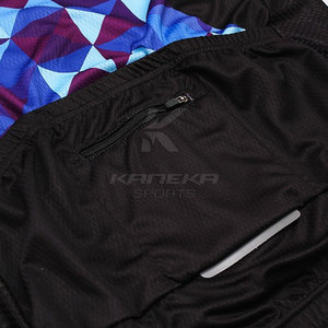 Maillot de cyclisme personnalisé OEM et ODM avec fermeture éclair, respirant, écologique, à séchage rapide, en polyester, pour équipe professionnelle - Product Image 3