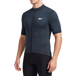 Maillot de cyclisme toutes saisons Tissu polyvalent avec fermeture éclair intégrale pour un confort et des performances élevées en toutes saisons - Product Image 1