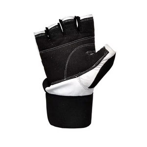 Gants de fitness légers en cuir, demi-doigts, respirants, pour la musculation, l'exercice, la musculation et l'entraînement - Product Image 2