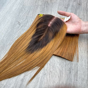 ผมต่อแบบมีโครงตรงแบบสองชั้นผ้าลูกไม้ของมนุษย์แท้จากคนเวียดนามสำหรับ100% ฤดูใบไม้ร่วง - Product Image 2