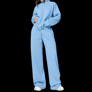 Vintage White Custom Fleece Sports Breathable Oversized <b>Half</b> <b>Zip</b> <b>Women</b> Hoodies <b>Sweatshirts</b> <b>Half</b> <b>Zip</b> comfortable <b>Sweatshirts</b> - Product Image 3
