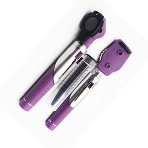 Kit de Examen de Otoscopio para Estudiantes y Uso Doméstico, Set de Diagnóstico de Fibra Óptica, Estuche Rígido de Plástico, Portátil, para Entrenamiento Médico e Inspección de Oídos - Product Image 4