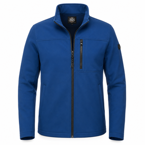 High Quality New Casual Stand Collar Softshell <b>Jacket</b> Outdoor Windproof Waterproof Lightweight Thermal Men - Product Image 1