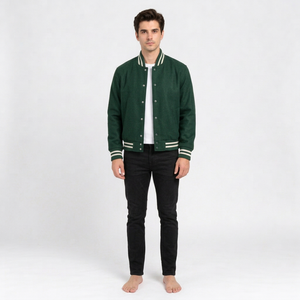 Veste universitaire unisexe hiver 2026 en promotion – Nouvelle version respirante à capuche intégrée, 100 % laine de haute qualité - Product Image 4