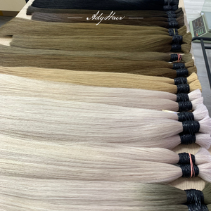 Meilleures ventes : Perruques en gros, Cheveux humains vietnamiens 100% de qualité supérieure en vrac, Expédition rapide, Extensions à clipser en kératine vietnamienne, Nano anneaux - Product Image 2