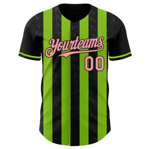 OEM Sublimation Baseball Jersey 100% Polyester Short Sleeve Breathable Full Button Custom Name Number Supplier All Seasons - Product Image 2
