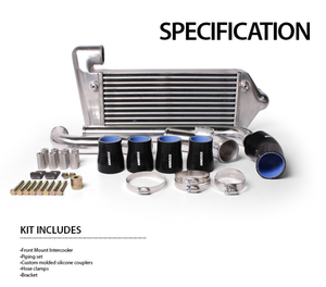 Kit de Intercooler Tuning para Hyundai VELOSTER 1.6T Turbo (2012-2018) / Aluminio / Grosor de Tubería de 1.5MM / Kit de Montaje con Tornillos / MAINTEC - Product Image 1