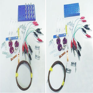 Kit d'expérimentation sur les circuits électriques éducatifs, composants métalliques, personnalisable OEM pour laboratoire de physique, démonstration de circuits de base - Product Image 2