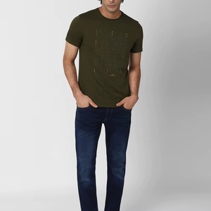 Camiseta Oversize para Hombre, Corte Holgado, Hombros Caídos, Algodón Grueso, Estilo Urbano, Informal, para Verano - Product Image 5