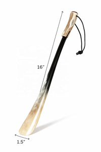Cuchara para Zapatos de Cuerno de Búfalo Premium, Hecha a Mano, Natural, Duradera, Acabado Liso, Ecológica, de Lujo, Diseño Ergonómico, Regalo - Product Image 2