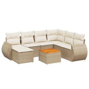 Ensemble de canapés de jardin beige - Product Image 2