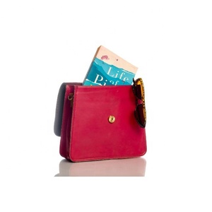 LW Ladies Sling Bag 2024 moda Vintage Cross Body cuero genuino patrón de caramelo gran oferta para el verano - Product Image 5
