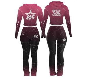 Conjuntos Deportivos de Gimnasio Personalizados de Alta Calidad para Mujer 2026, Chaqueta Deportiva sin Costuras, Leggings Acampanados, Ropa Deportiva para Yoga, Conjuntos Deportivos - Product Image 2
