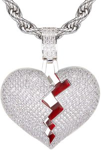 จี้ฮิปฮอปแบบกำหนดเองสำหรับผู้ชาย ประดับเพชรโมอิสซาไนต์ VVS เงินแท้ 925 ชุบโรเดียมอย่างดี พร้อมตัวอักษรหรือตัวเลขตามสั่ง - Product Image 2