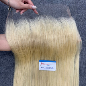 Cabello Humano Rubio Liso 13x6 HD Lace Frontal de Venta Caliente, 100% Cabello Vietnamita de Proveedor - Product Image 2