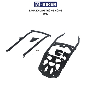 Porte-bagages arrière Kawasaki Z1000 Z900 Z800 en PVC et aluminium pour casques de moto et sacs à outils - Product Image 1