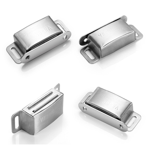Strong Stainless Steel Magnetic <b>Door</b> Catch Wardrobe and Cabinet <b>Door</b> <b>Bead</b> Latch Magnetic <b>Door</b> Closers & Catches - Product Image 1
