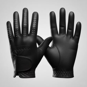 Gants de golf unisexes en cuir Cabretta, respirants, en maille, pour l'extérieur, pour les tournois, marque privée, OEM, faible MOQ - Product Image 5