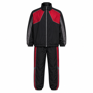 Conjunto Deportivo Personalizado para Hombre, Chaqueta y Pantalones Cortavientos, Traje de Entrenamiento, Fabricante OEM - Product Image 1
