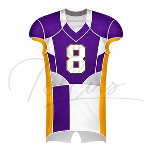 Uniformes de Fútbol Americano de la Mejor Calidad, Diseños Personalizados, Impresión Sublimada, Secado Rápido, Transpirable - Product Image 1