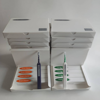 Stylo Nettoyeur de Fibre Optique One Click 2,5 mm SC FC ST 1,25 mm LC MU Outil de Nettoyage de Connecteurs 800+ Nettoyages