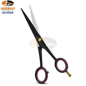ชุดกรรไกรตัดผม JACKBILLY รุ่น Professional Black Gold ทำจากสแตนเลส สำหรับช่างตัดผม ใช้สำหรับตัดผม ซอยผม และจัดแต่งทรงผม - Product Image 3