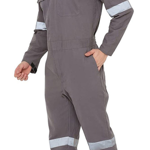 best material <b>fire</b> proof coverall waterproof Working Uniform Construction Worker Coverall Suits light weight safety coverall - Product Image 4