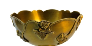 ชามทองเหลืองสำหรับตกแต่งทำด้วยมือทำด้วยมือทำจากโลหะทองเหลืองสุดเพอร์เฟกต์เหมือนของตกแต่งบ้านบนเคาน์เตอร์ถาดกลางโต๊ะทำจากทองเหลืองไม่เหมือนใคร - Product Image 5