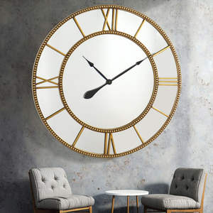 Reloj de pared metálico de calidad garantizada, una excelente inversión a largo plazo para la decoración del hogar, decoración de pared de lujo para el hogar. - Product Image 3