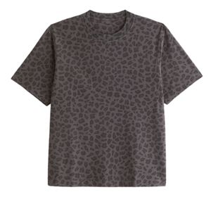 T-shirt personnalisé en gros pour hommes, imprimé léopard, décontracté, coupe oversize, col rond, manches courtes, streetwear, coton, qualité supérieure - Product Image 1
