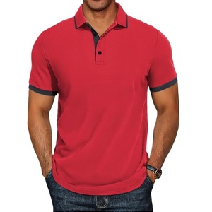 Camiseta polo para hombre, 100% algodón piqué, 220 g/m², color sólido, manga corta, corte regular, tejido de punto, ropa casual, proveedor de Bangladesh. - Product Image 4